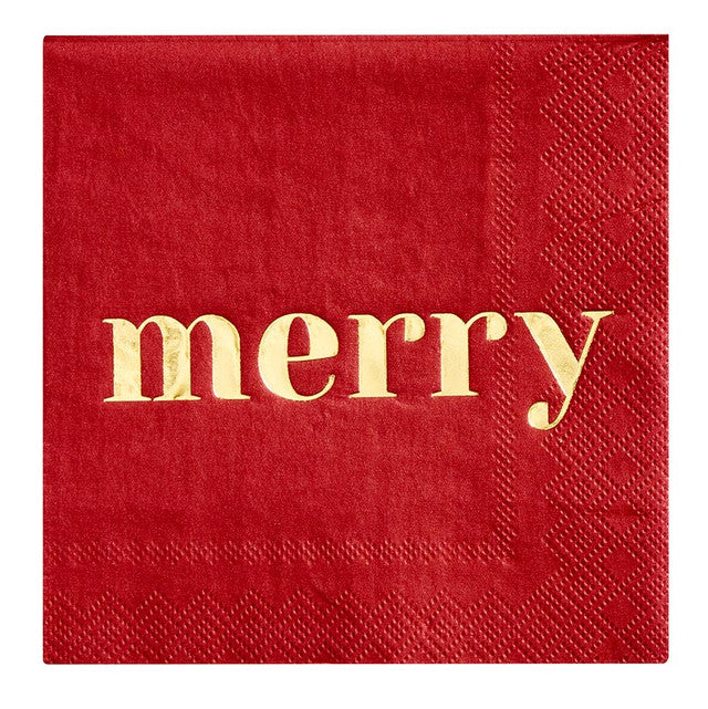 Holiday Cocktail Napkins