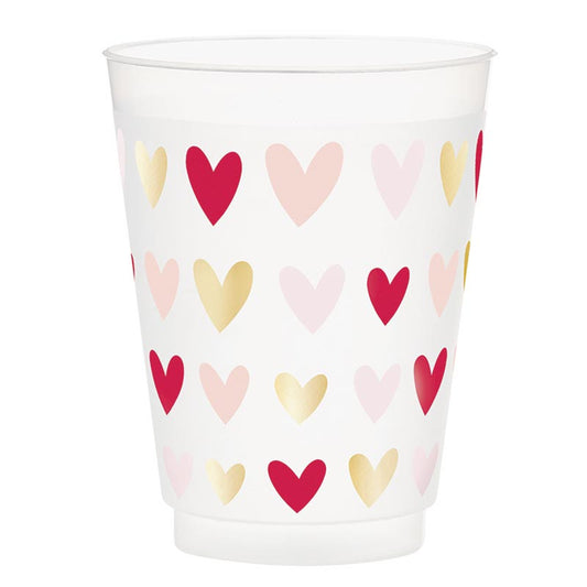 Heart Frost Flex Cups