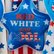 Patriotic Light-Up Slap Bracelet