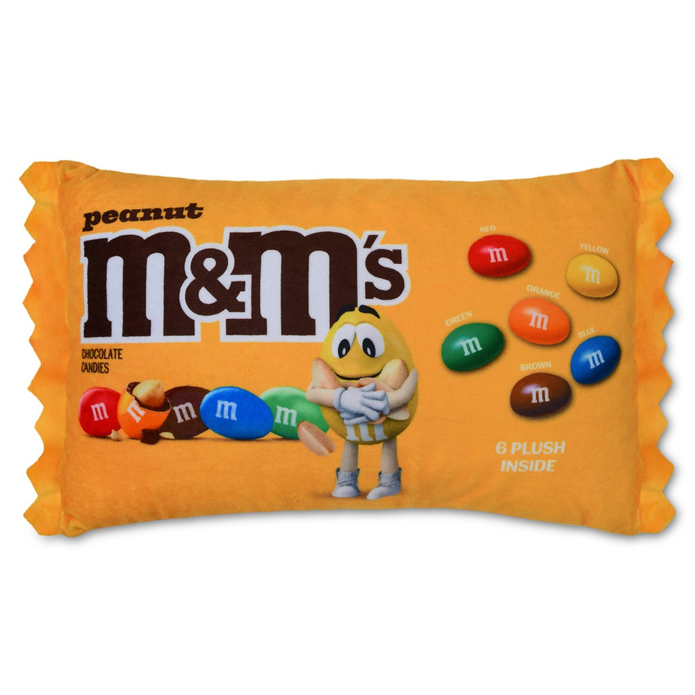 Peanut M&M's Packaging Plush - Pickering Boxwood