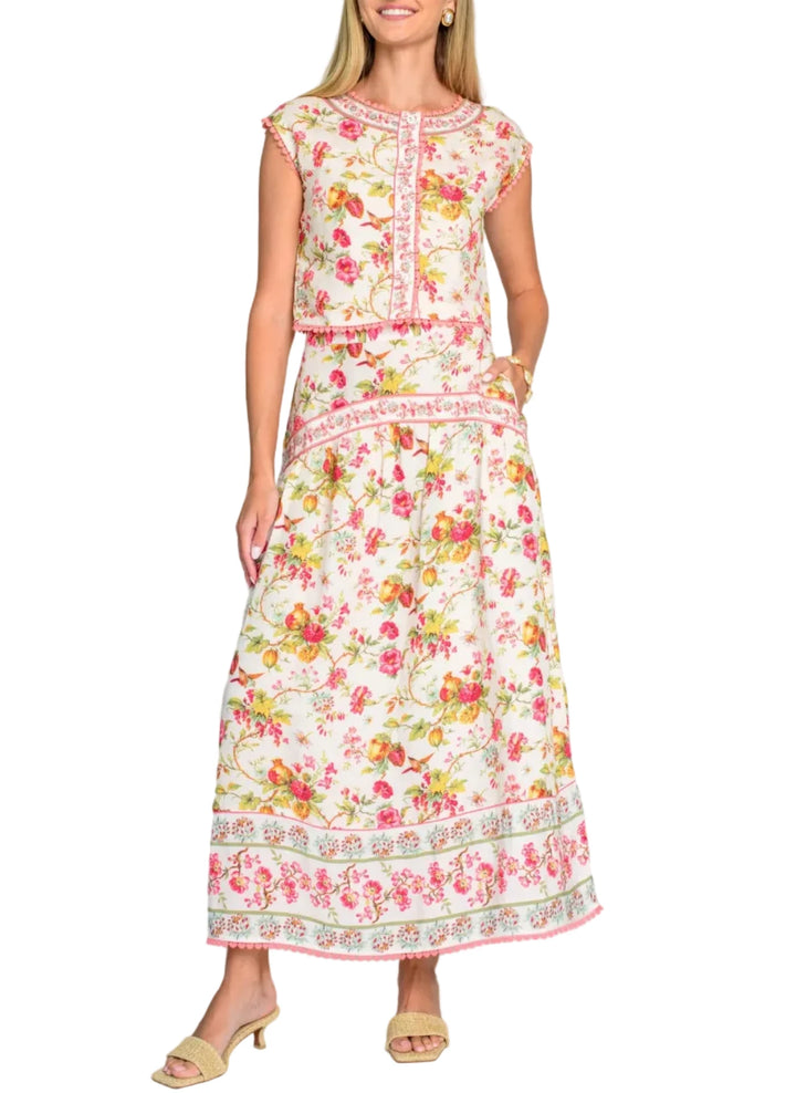 Phoebe is a classic EJ skirt style, known for her flattering drop waist silhouette. We&
