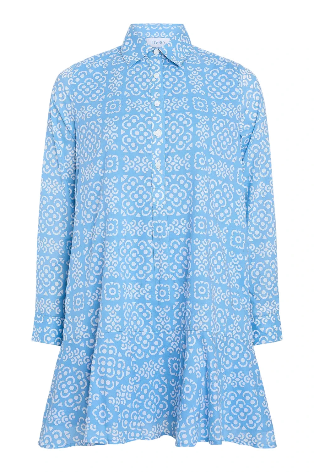 Our Classic Shirtdress but in mini form. The Polly dress is the perfect transitional style. Pair with boots for cooler weather, loafers for busy days, or your summer jellies for vacation. The button neckline combined with the loose ruffle bottom makes this a classic, yet trendy piece. You&