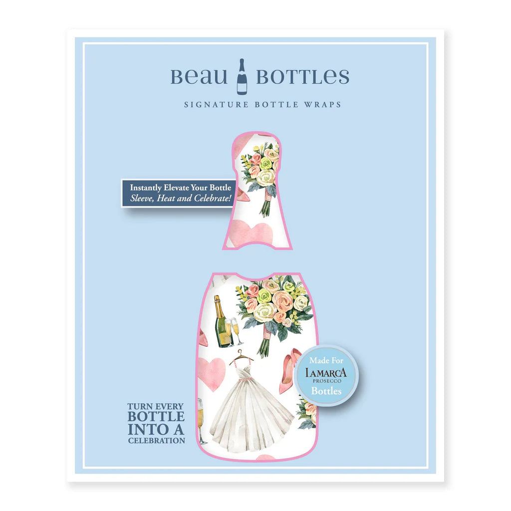 Beau Bottles Signature Bottle Wraps - Prosecco Collection