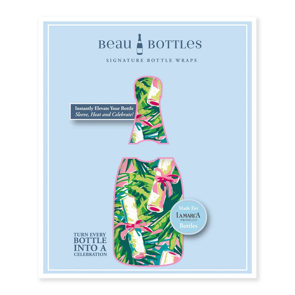 Beau Bottles Signature Bottle Wraps - Prosecco Collection