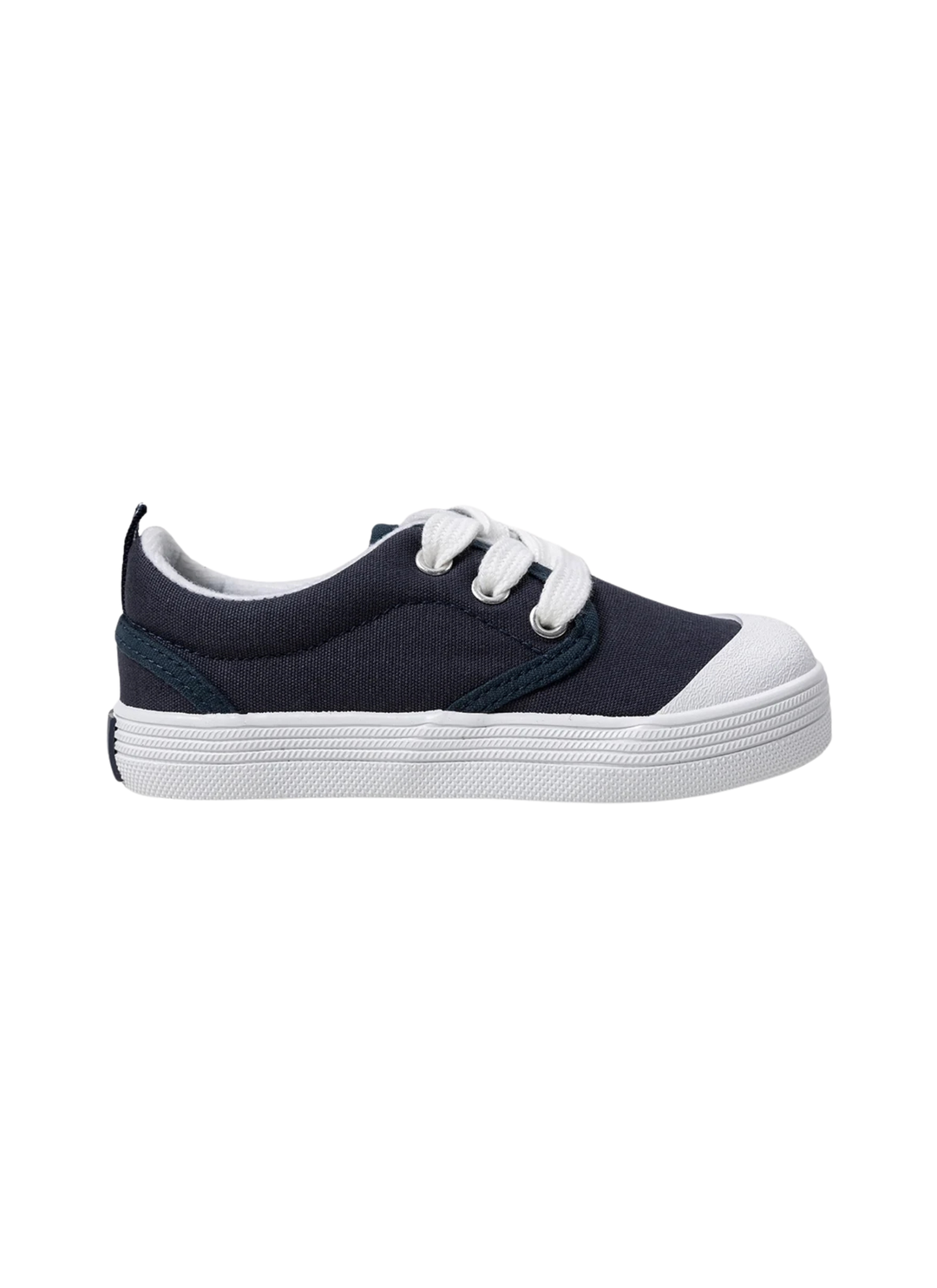 Shelby Lace Up Sneakers in Navy