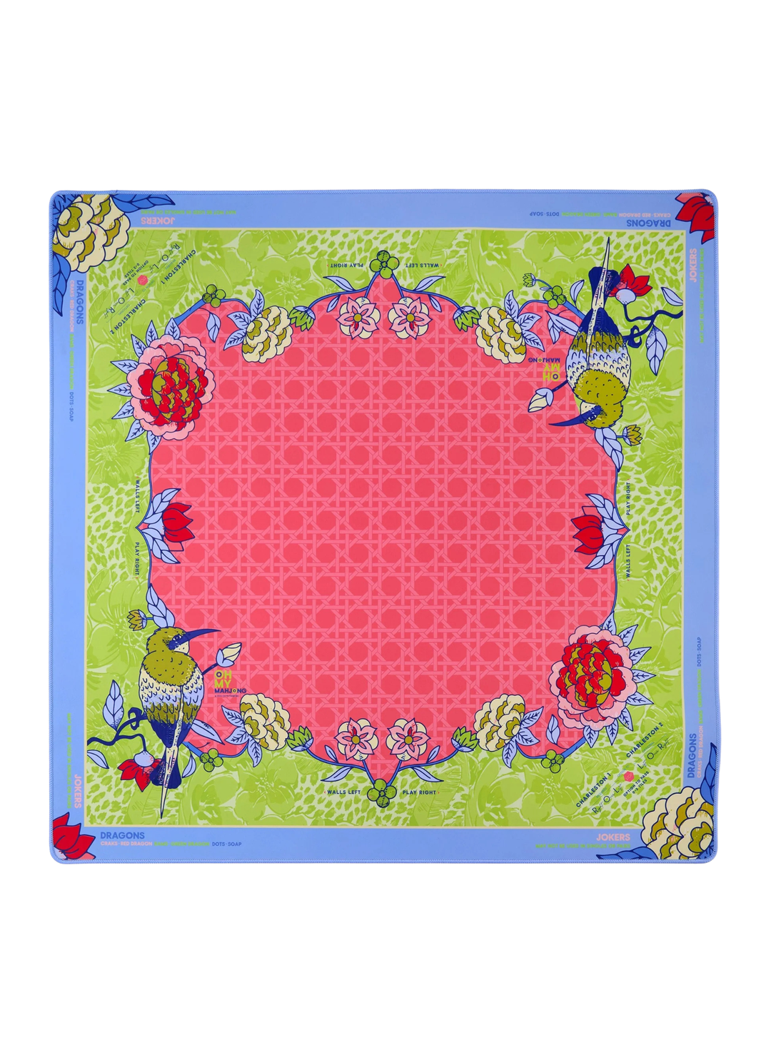Larkspur Mat in Tube by Oh My Mahjong