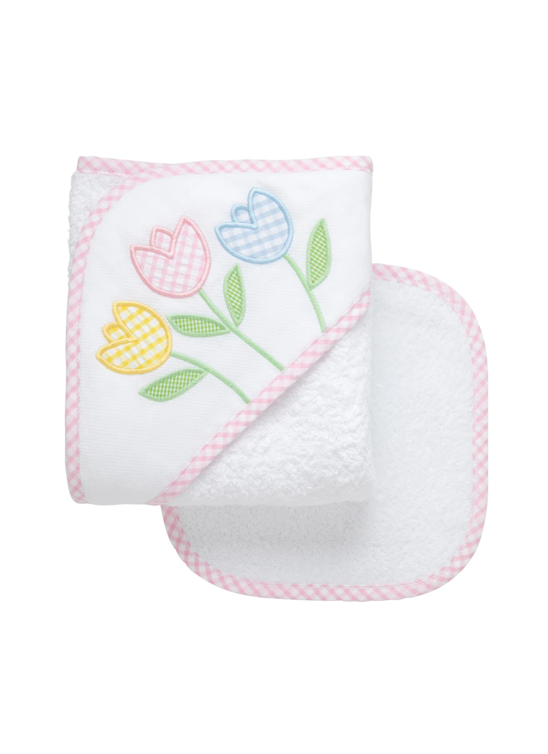 Tulip Baby Hooded Towel &amp; Washcloth Set