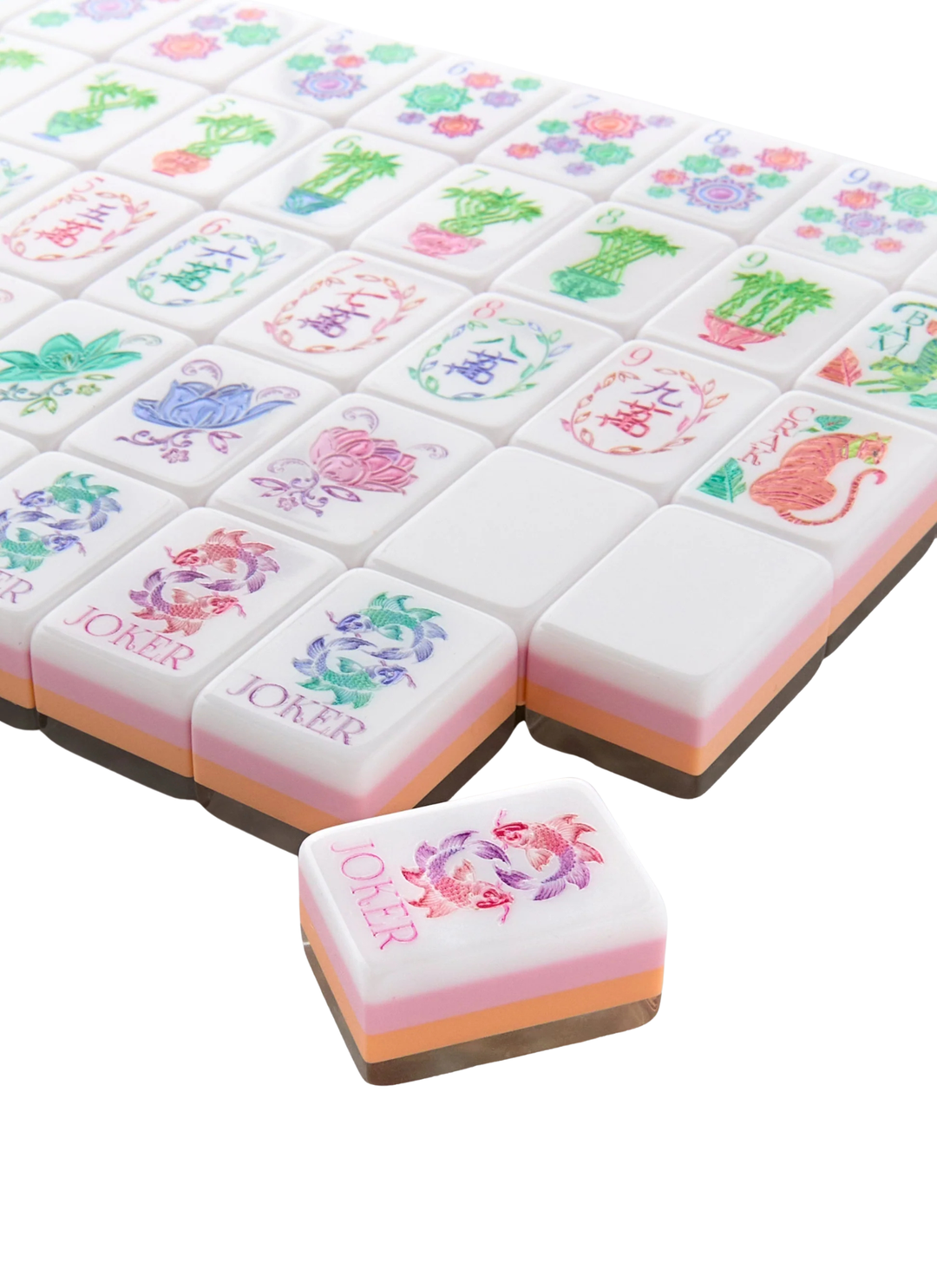 Pearlescent Mahjong Tiles by Oh my Mahjong