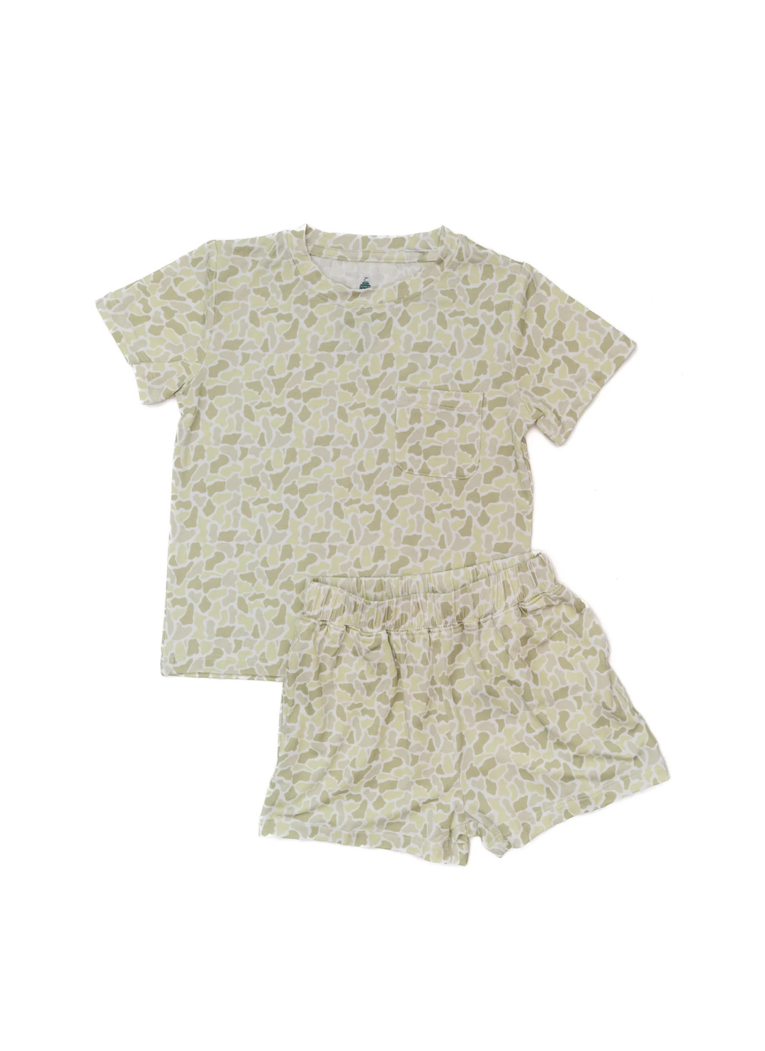 Camo Shorts &amp; T-Shirt Set