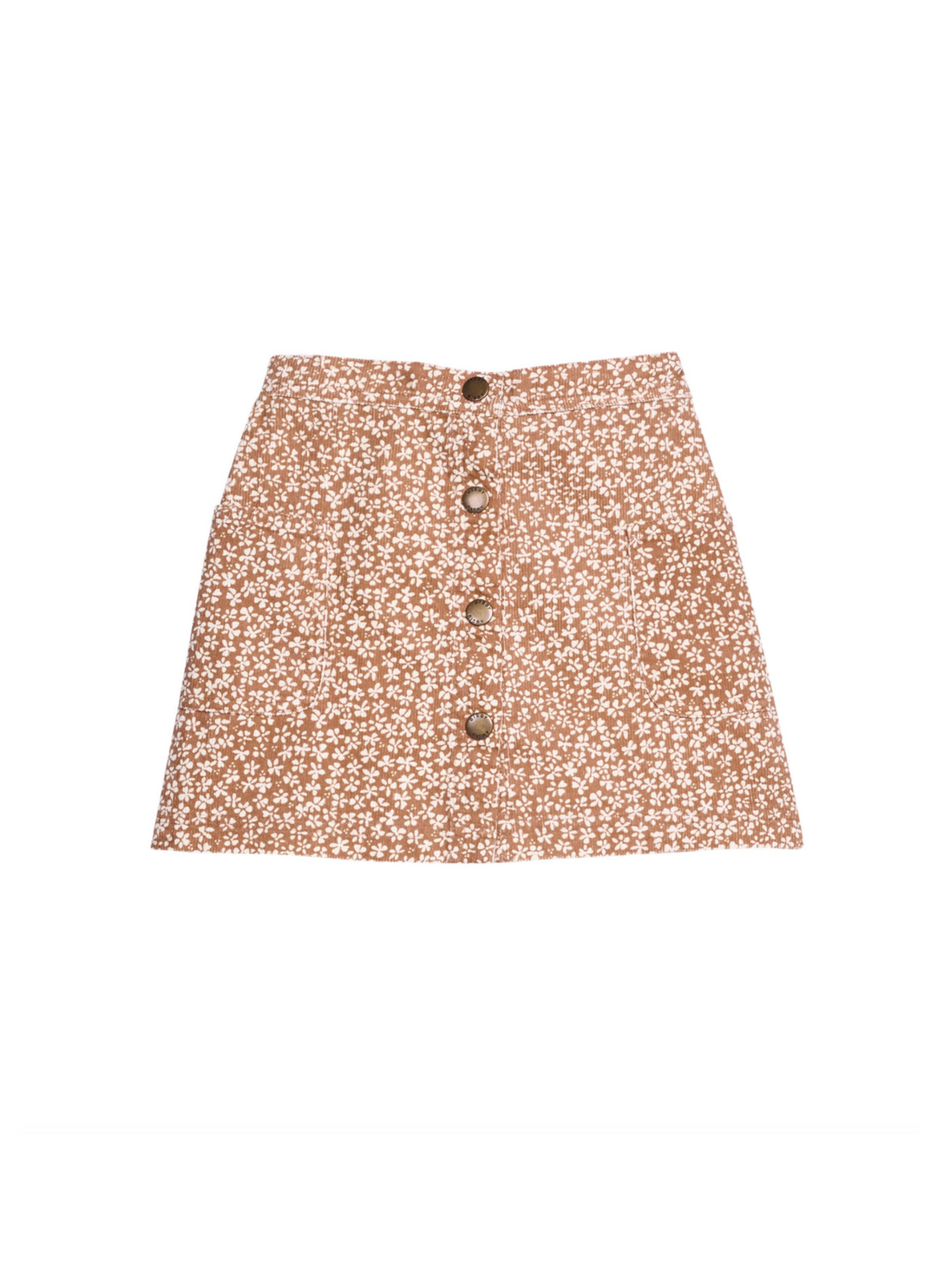 Emily Skirt in Aspen Floral Cinnamon