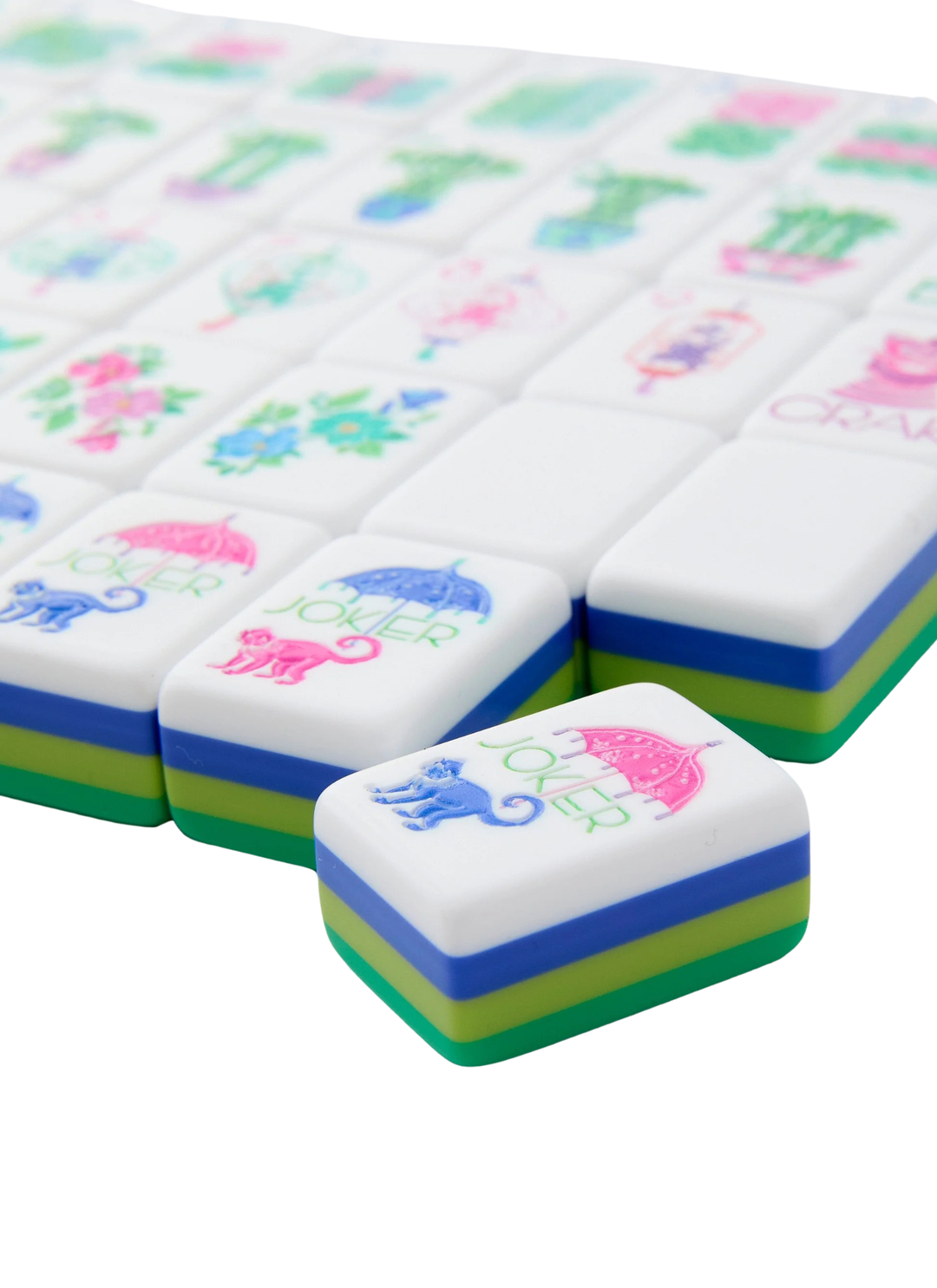 Jasmine Mahjong Tiles by Oh my Mahjong