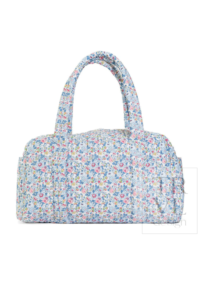 FLORAL DUFFEL