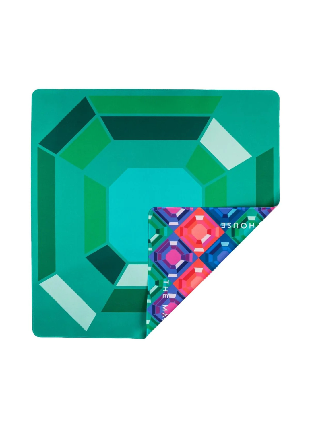 Emerald Gem Double Sided Mat by The Mahjong House