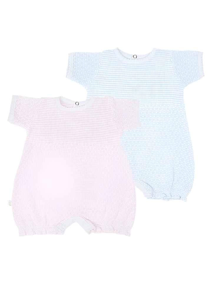 Solid, Pinstripe Bubble with Trim by Paty