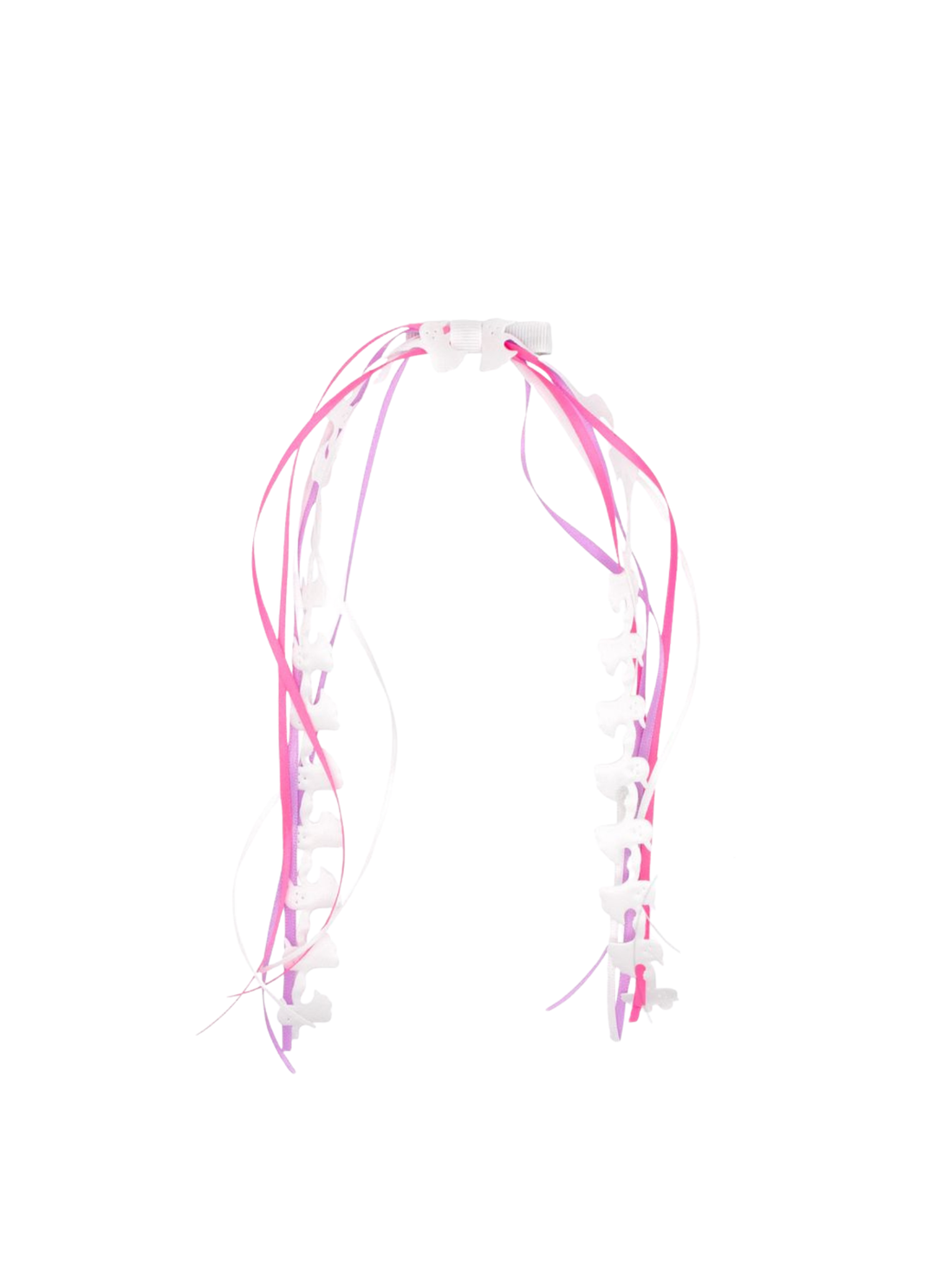 halloween streamer hair clip