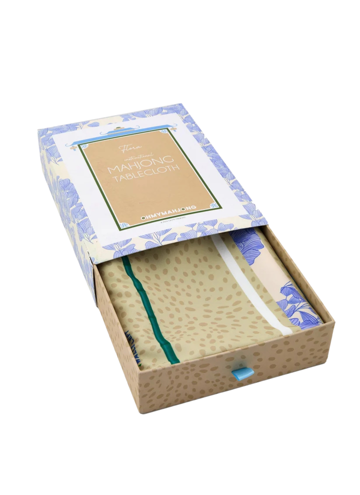 Floral Tablecloth by Oh My Mahjong