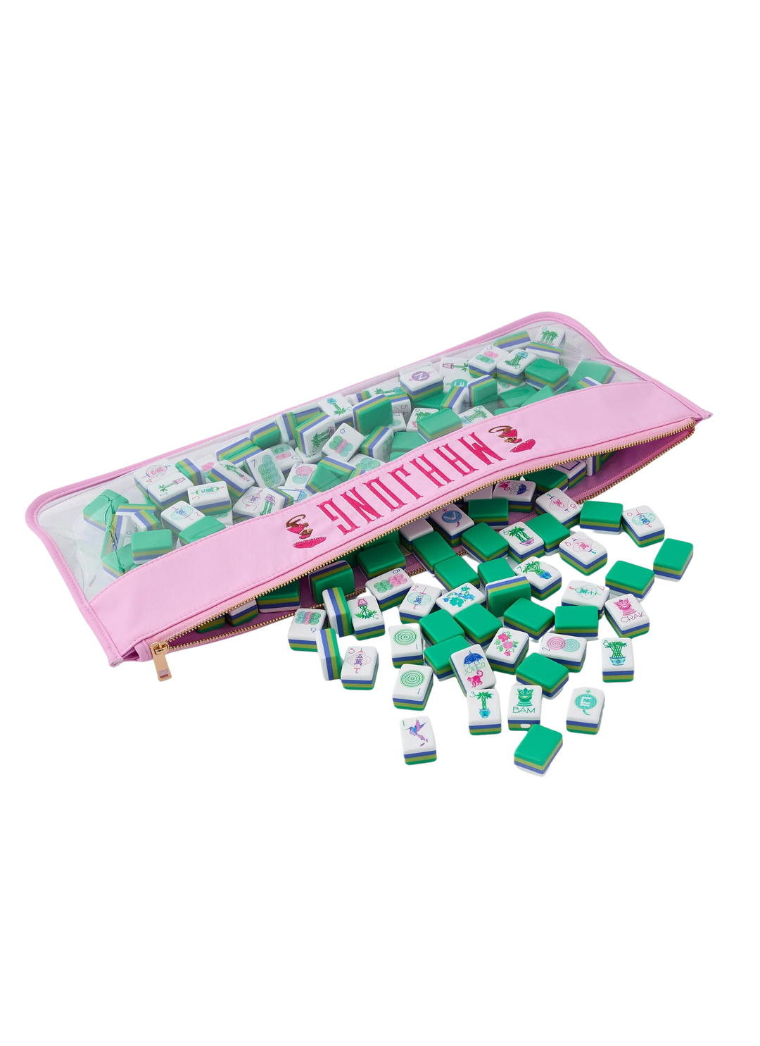 Oh My Mahjong Stitched Bag