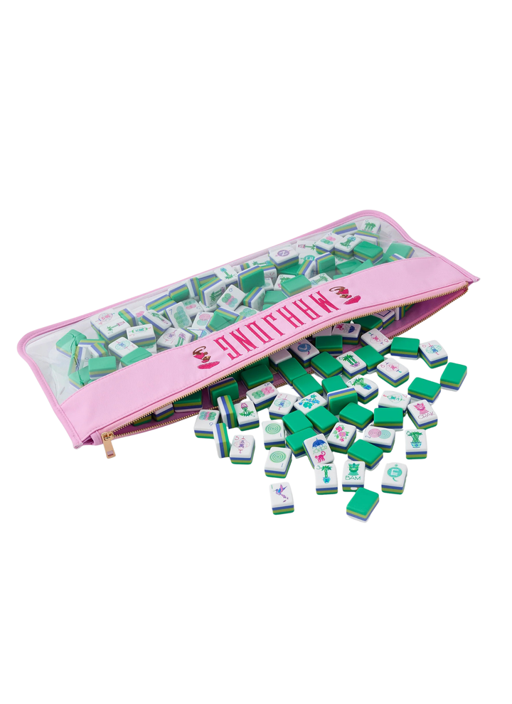 Oh My Mahjong Stitched Bag