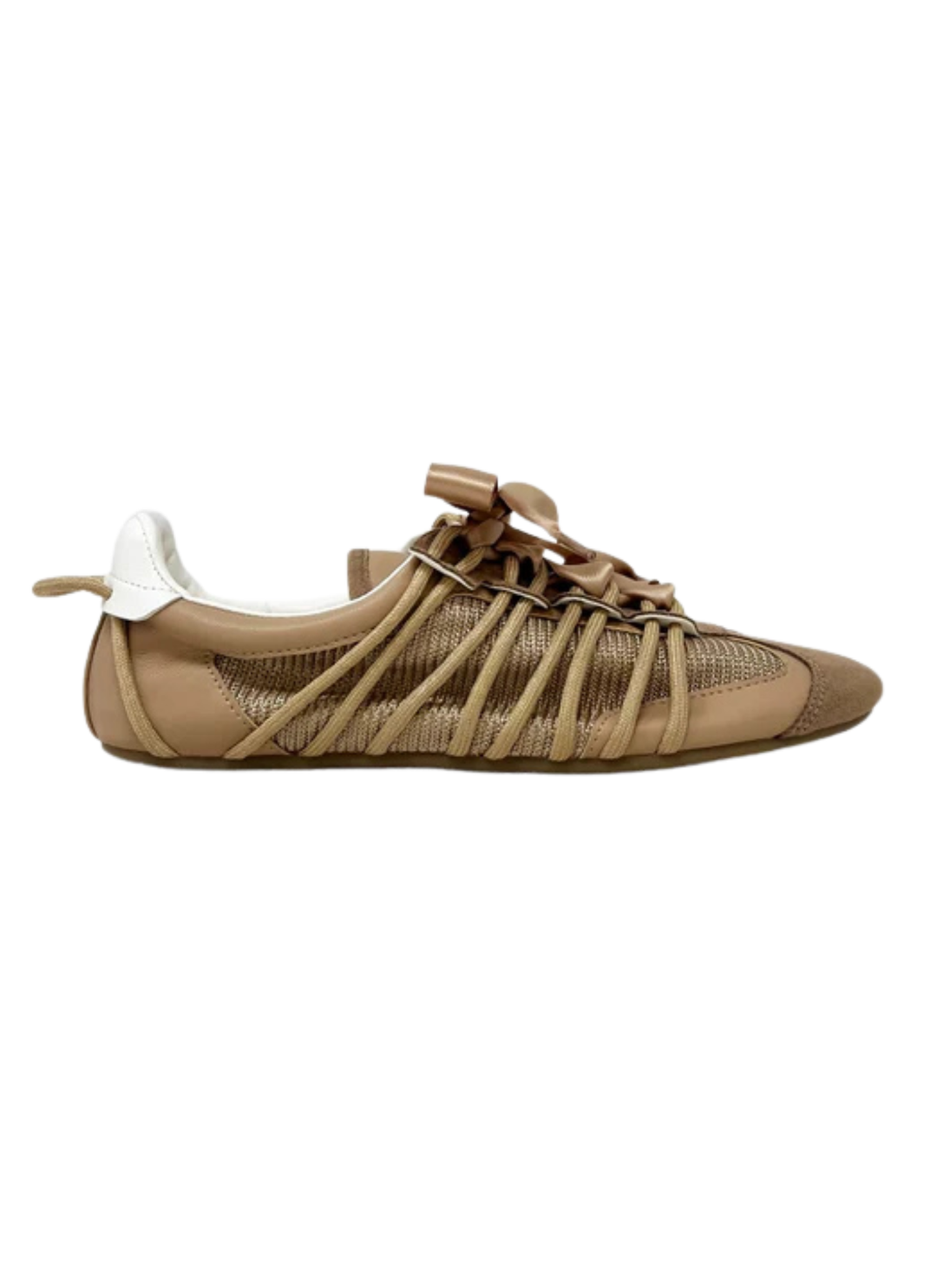 Sheryl Sneaker in Taupe by ShuShop - Pickering Boxwood