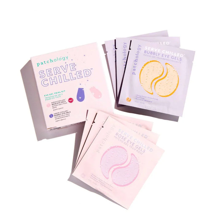 Served Chilled Eye Gels