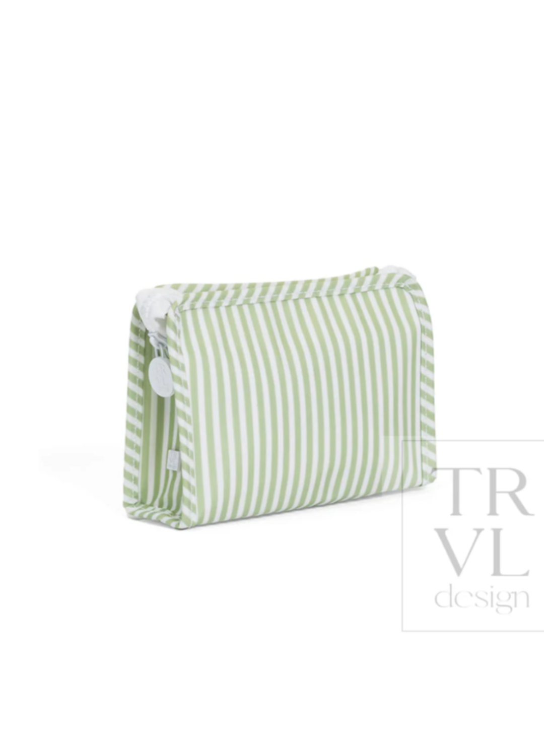 green sage pimlico stripe bag
