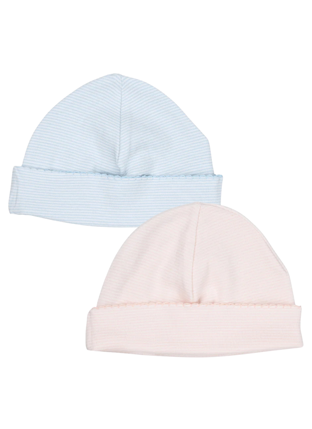 Soft, simple, and perfect for baby’s first days, our Organic Interlock Saylor Beanie is thoughtfully designed for newborn comfort. Made from gentle organic cotton, it features a classic fold-over cuff with delicate picot trim for a sweet finishing touch. 