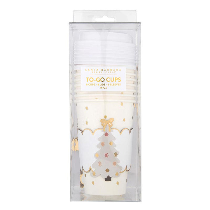 Christmas Paper To-Go Cup Sets