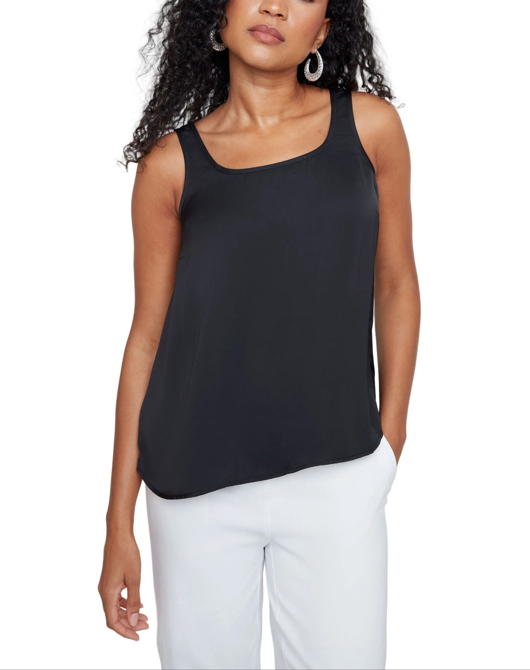 The perfect sleeveless top to wear alone or for layering.