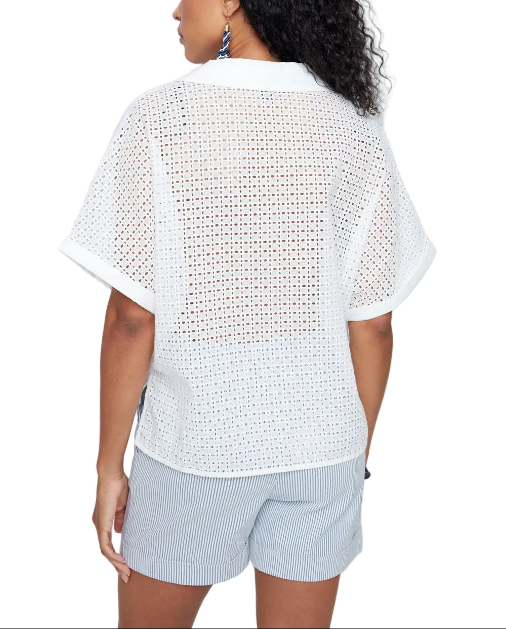 Effortlessly chic and ready for anything, the Susie Short Sleeve Top features a flattering V-neckline that&