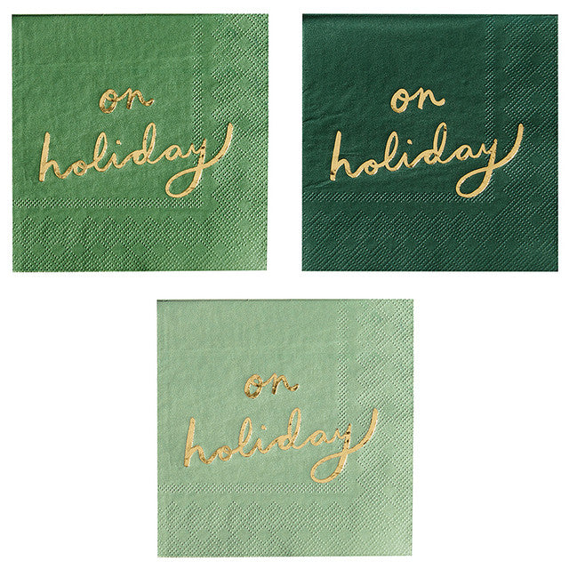 Holiday Cocktail Napkins
