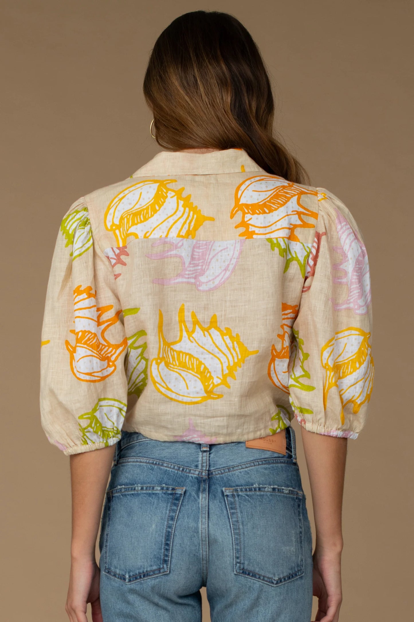 Margot Top in Shells by Elizabeth James the Label