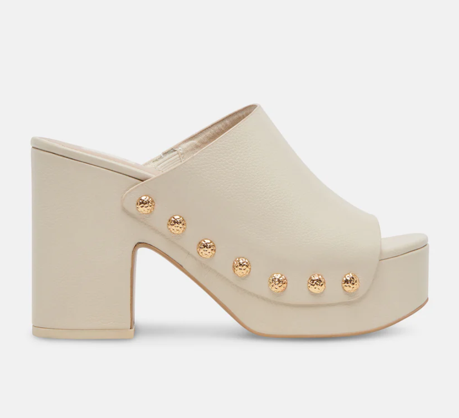 Dolce Vita Emol White Leather Heels – Pickering Boxwood