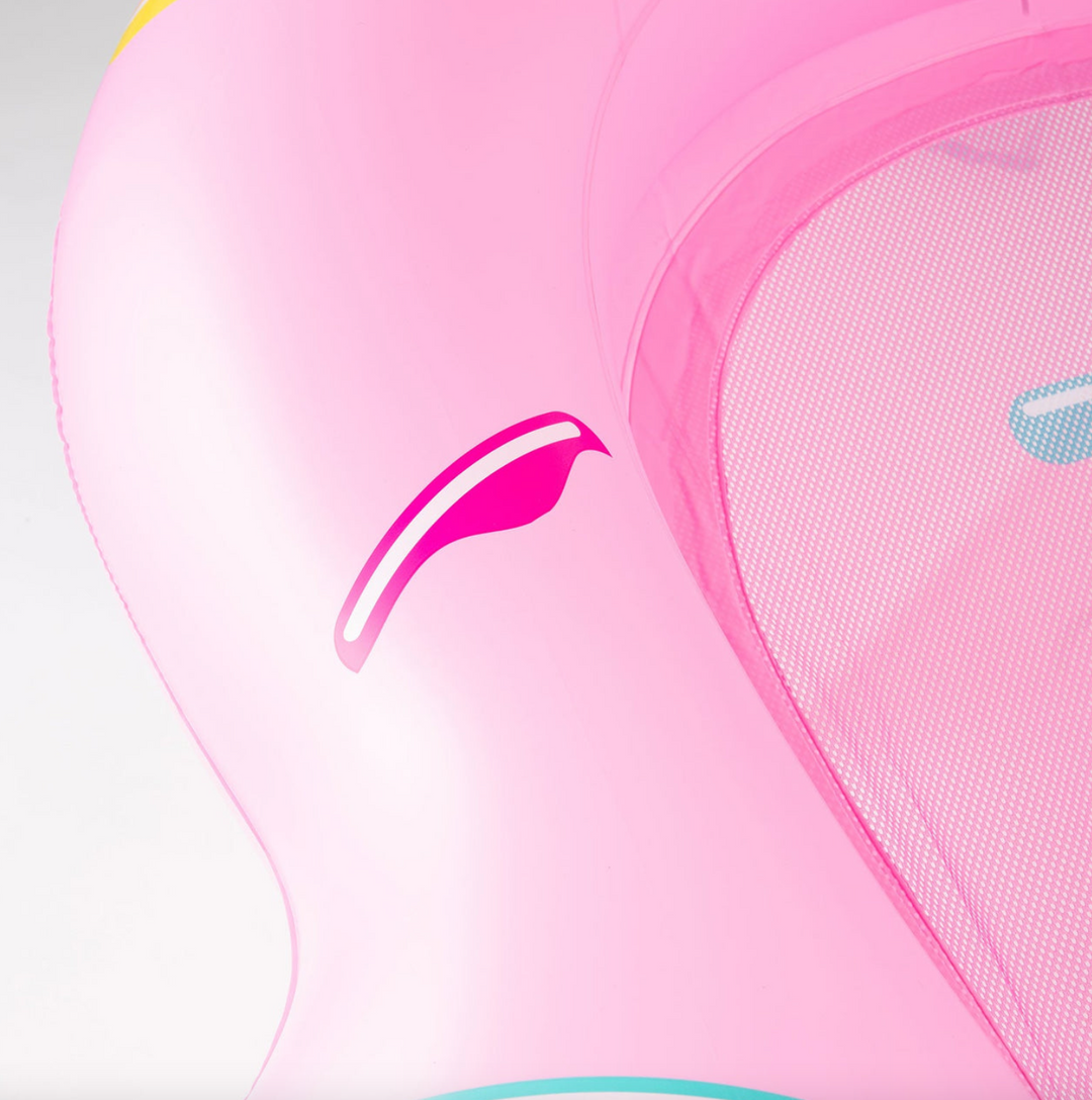Pink Ice Cream Mesh Hammock Float