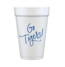 Natalie Chang Foam Cup | Go Tigers/Blue