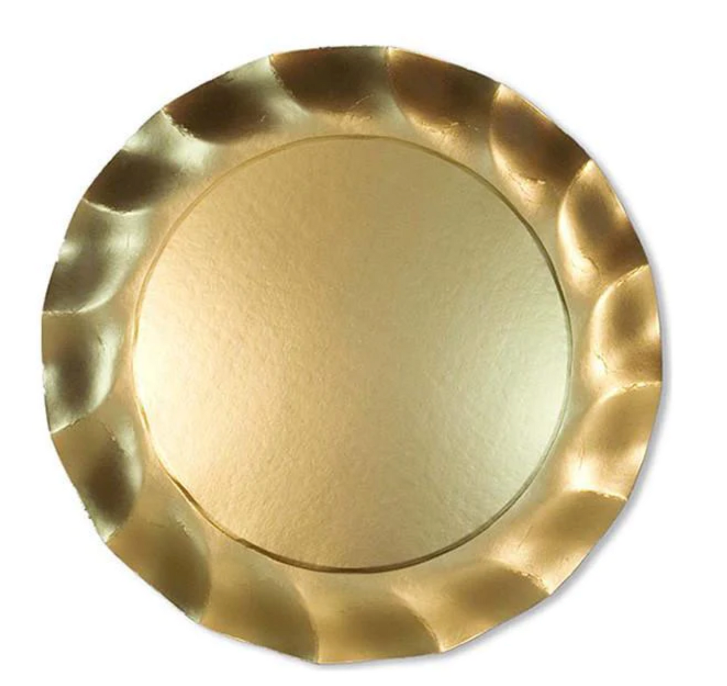 Satin Gold Wavy Tableware