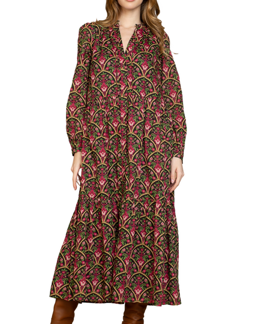 Moroccan Multi Rosie Dress by Olivia James the Label