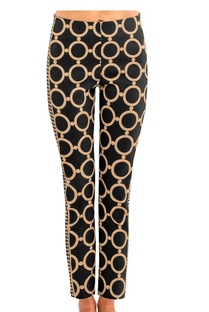 gretchen scott, gripless pant, dip and dot, 