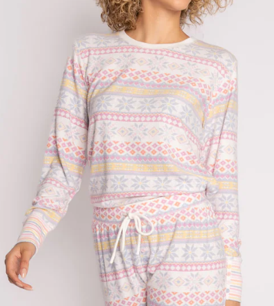 Nordic Nights Pajama Top