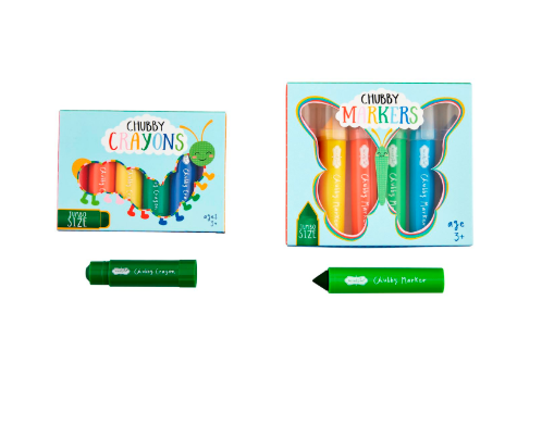 Jumbo Crayons/Markers