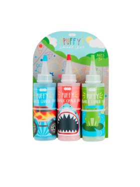 Puff Paint Chalk Set