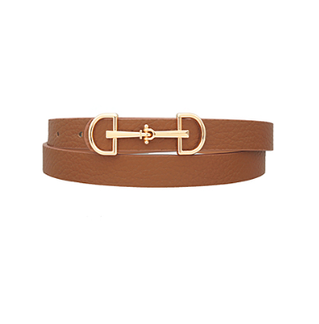 Horse Bit Buckle Belt