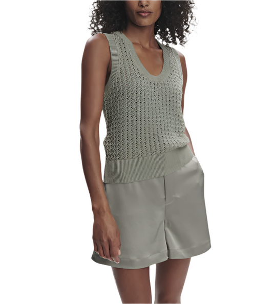 Ferns Open Knit Tank by Varley