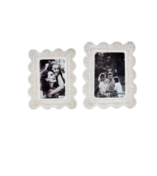 Wicker Stoneware Frames