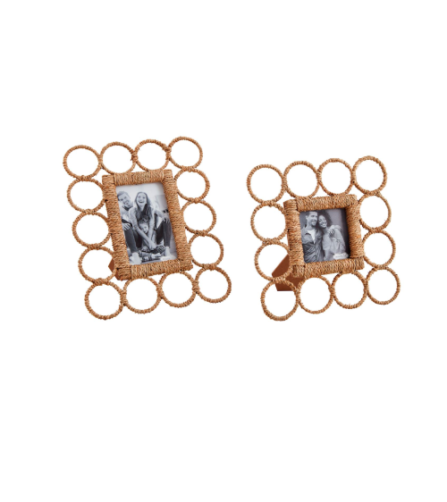 Seagrass Link Photo Frame