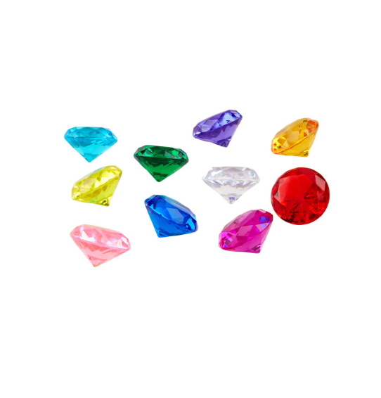 Sparkly Gem Dive Toys