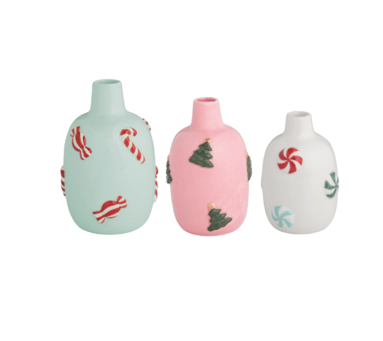 Christmas Icon Vases