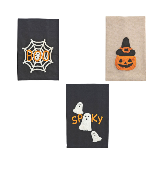 Halloween Rope Applique Hand Towel