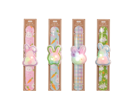 Easter Light-Up Slap Bracelets - Pickering Boxwood