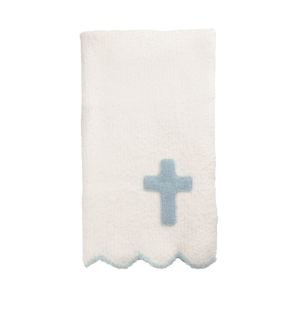 Children's Cross Chenille Blanket