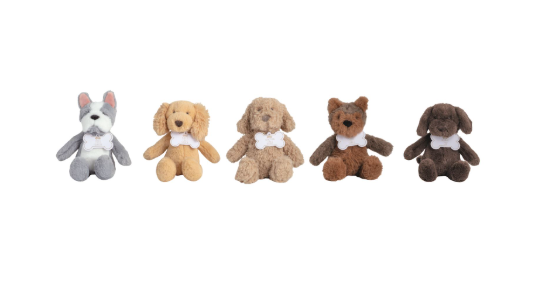Mini Dog Breed Plush Pals